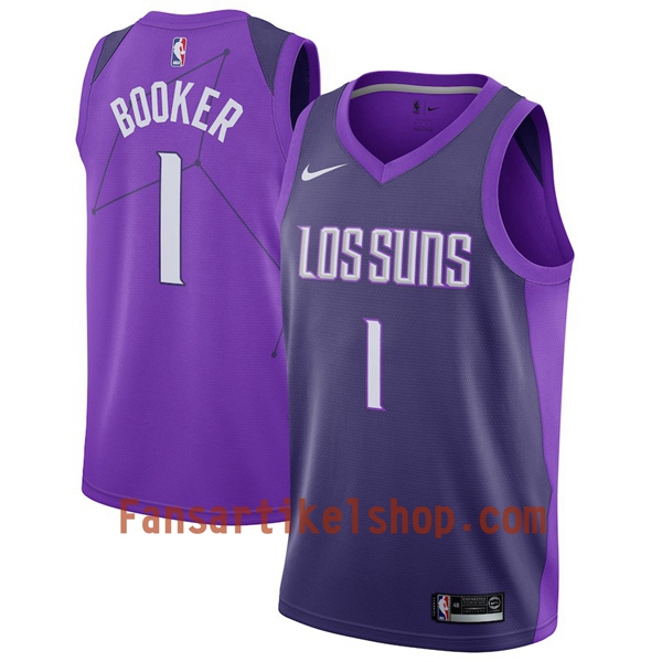 NBA Phoenix Suns Trikot Devin Booker 1 Nike City Edition Swingman - Herren NBA Phoenix Suns Trikot Devin Booker 1 Nike City Edition Swingman - Herren